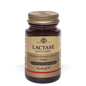 Solgar Lactase Masticabile Integratore Per Intolleranti al Latte 30 Tavolette
