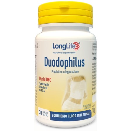 LongLife Duo Dophilus Integratore Flora Batterica 30 Capsule