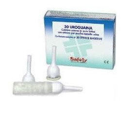 Safety Uroguaina Catetere Esterno In Lattice Con Attacco Per Sacche Raccolta Urine 30 mm 30 Pezzi