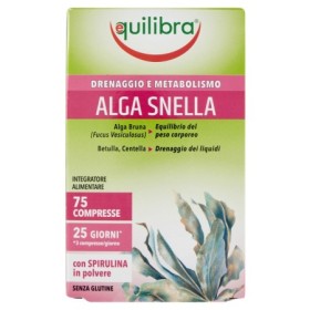 Equilibra Alga Snella Integratore per la Silhouette 75 Compresse