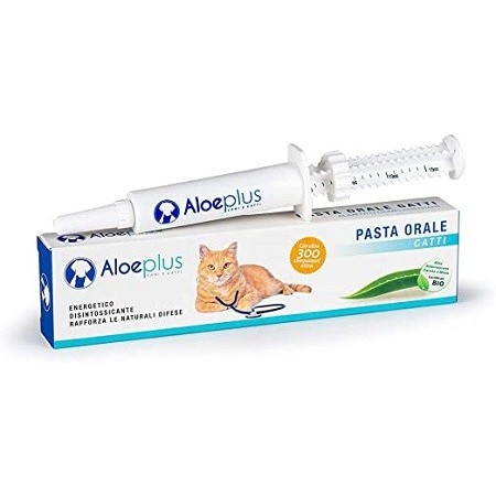 Aloeplus Pasta Orale Classica Gatti Tubosiringa 15 ml