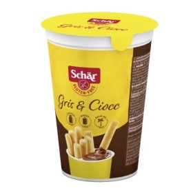 Schar Milly Gris & Ciocc Grissini Senza Glutine con Crema da Spalmare al Cacao 52 g