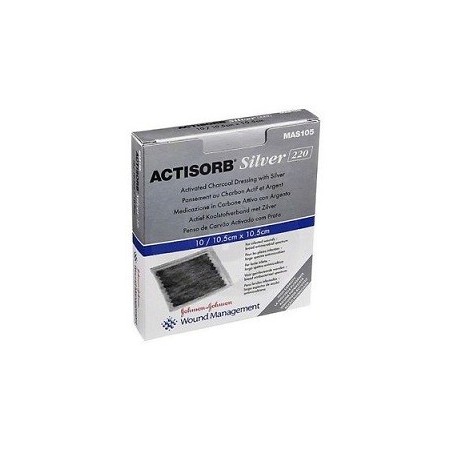 ACTISORB SILV 220 10,5X10,5 3P