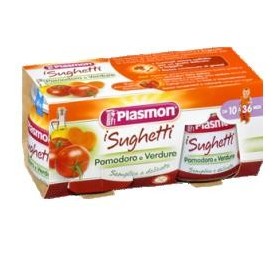 Plasmon Sughetto Pomodoro E Verdure 2x80 g  10m