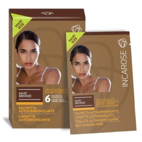 Incarose Maxi Bronze Salviette Autoabbronzanti 6 pezzi