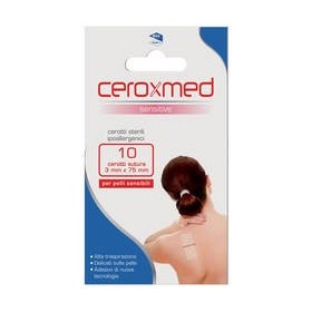 Ceroxmed Sensitive Cerotto Sutura 3x75 mm 10 Pezzi