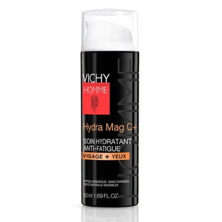 Vichy Homme Hydra Mag C  Trattamento Idratante Anti-fatica Viso Occhi 50 ml