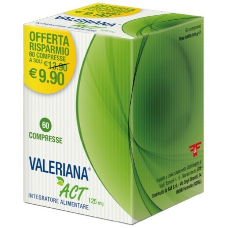 Valeriana Act Integratore Benessere Mentale 60 Capsule