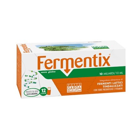 Fermentix Plus 10 Miliardi Integratore 12 Flaconcini Monodose 10ml