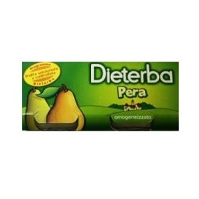 Dieterba Omogenizzato Pera 3 Vasetti da 80 g