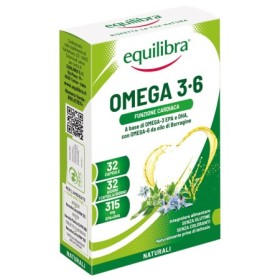 Equilibra Omega 3-6 Integratore Benessere Cardiovascolare 32 Perle