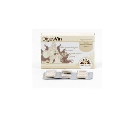 Erbenobili Digesvin Integratore Estratti Vegetali Digestivo 60 Compresse