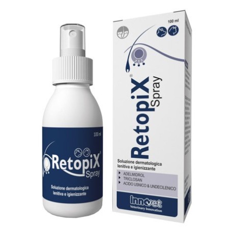 Innovet Retopix Spray Soluzione Dermatologica Lenitiva Cani e Gatti 100 ml