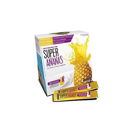 Zuccari Super Ananas Integratore Drenante 30 Stick-Pack