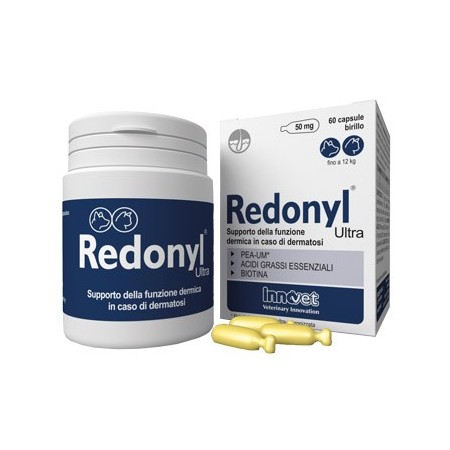 Innovet Redonyl Ultra Integratore Per Dermatosi Cani E Gatti 50 mg 60 Capsule