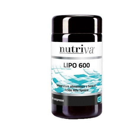 Nutriva Lipo 600 Integratore Antiossidante 30 Compresse