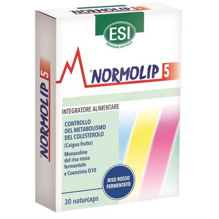 Esi Normolip 5 Integratore Controllo Colesterolo 30 Capsule