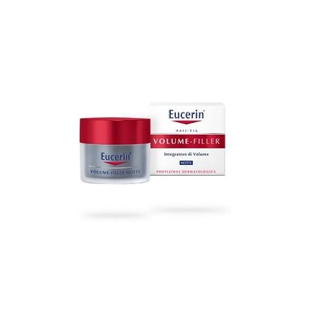 Eucerin Hyaluron-Filler Volume-Lift Notte Crema Antirughe Pelle Normale 50 ml