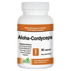 Aloha-Cordyceps Integratore Alimentare 90 Capsule