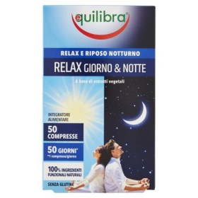 Equilibra Relax Giorno E Notte Integratore Per Il Sonno 50 Compresse