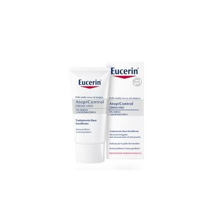 Eucerin AtopiControl Crema Viso Lenitiva Antiprurito Pelle Atopica 50 ml