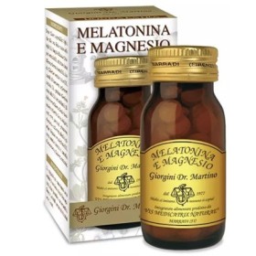 Dr. Giorgini Melatonina e Magnesio Integratore Contro Stanchezza e Ansia 75 Pastiglie
