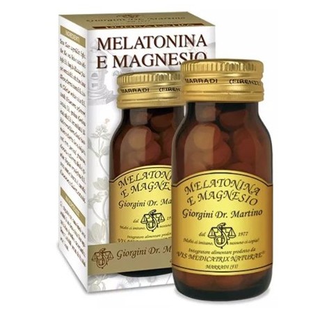 Dr. Giorgini Melatonina e Magnesio Integratore Contro Stanchezza e Ansia 75 Pastiglie