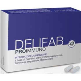 Delifab Pro Immuno Integratore Fermenti Lattici 20 Capsule