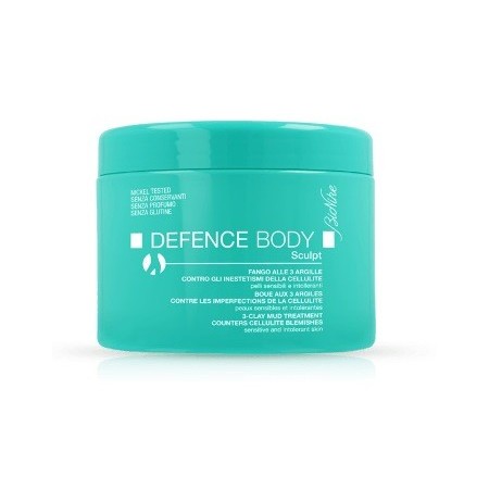Bionike Defence Body Sculpt Fango Alle 3 Argille Anticellulite 500 g