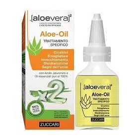 Zuccari AloeVera2 Aloe Oil Olio Dermocosmetico Viso e Corpo 50 ml