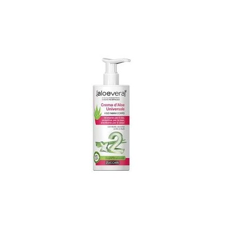 Zuccari Aloevera2 Crema D'Aloe Universale Viso Mani Corpo 300  ml