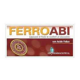 FerroABI Integratore Ferro e Vitamine 20 Confetti Masticabili