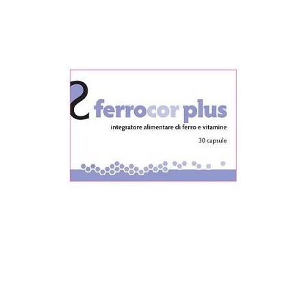 Ferrocor Plus Integratore Ferro E Vitamine 30 Capsule