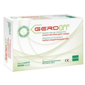 GerdOff Contro Bruciore e Reflusso Gastro-Esofageo Aroma Classico 20 Compresse Masticabili