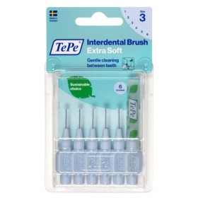 TePe Scovolino X-Soft Con Filamenti Extra Soffici Blu Misura 0,6 mm