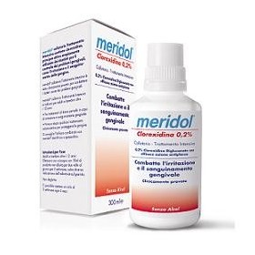 Meridol Collutorio Trattamento Gengive Infiammate Clorexidina 0,2% 300 ml