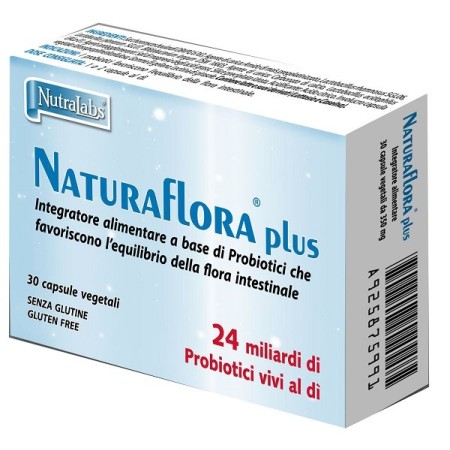 Naturaflora Plus Integratore Flora Batterica Intestinale 30 Capsule