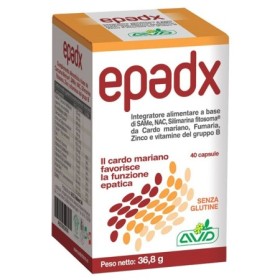Epadx Integratore Funzionalità Epatica 40 Capsule