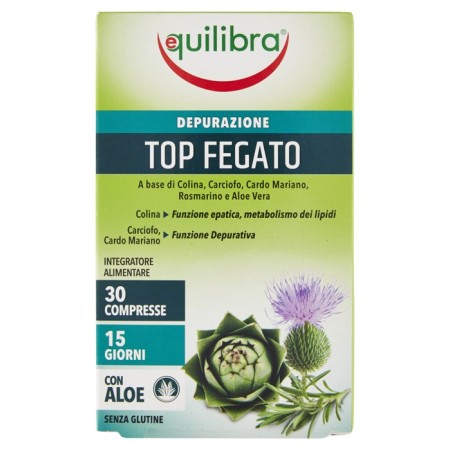 Equilibra Top Fegato Integratore Funzione Epatica 30 Compresse