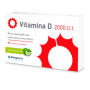 Vitamina D 2000 U.I. Integratore Sistema Immunitario E Ossa 84 Compresse Masticabili