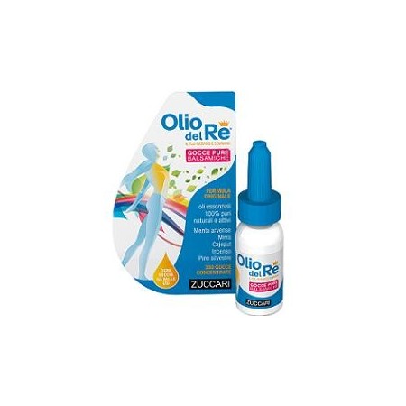 Zuccari Olio Del Re Gocce Pure Balsamiche Concentrate 10 ml