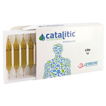 Cemon Catalitic Oligoelementi Litio 20 Fiale da 2 ml