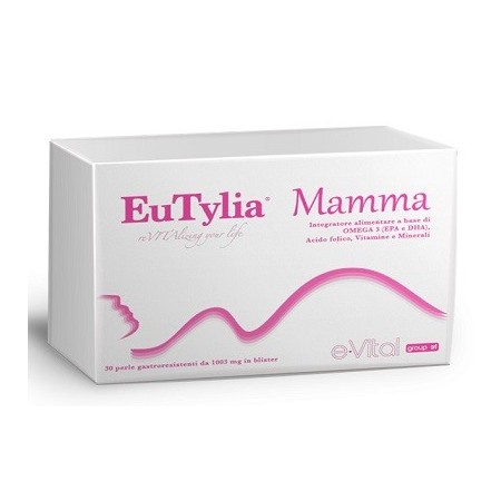 Eutylia Mamma Integratore Vitamine 30 Capsule Molli
