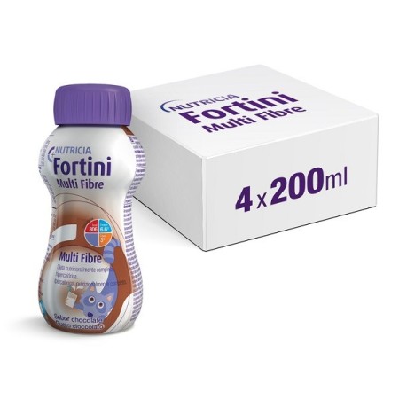 Fortini Multi Fibre Integratore Nutrizionale Gusto Cioccolato 200 ml
