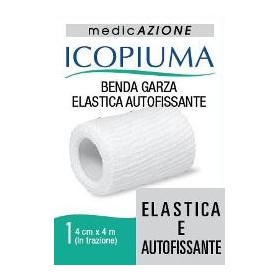 Icopiuma Benda Garza Elastica Autofissante cm 4x4 m