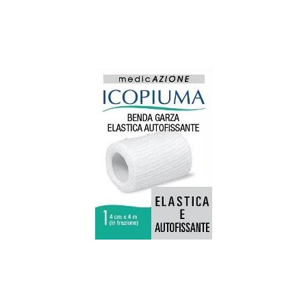 Icopiuma Benda Garza Elastica Autofissante cm 4x4 m