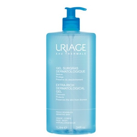 Uriage Eau Thermale Gel Surgras Dermatologico Detergente Pelle Sensibile 1 L