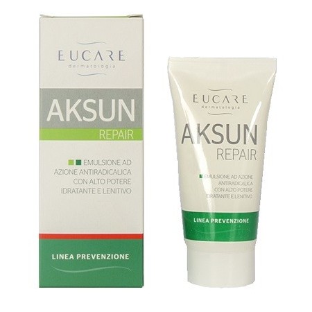 Aksun Repair Crema Emolliente Riparazione Danni Solari 50 ml