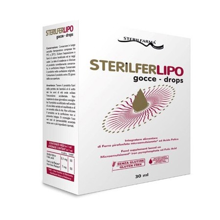 Sterilfarma Sterilfer Lipo Gocce Integratore Ferro 30 ml