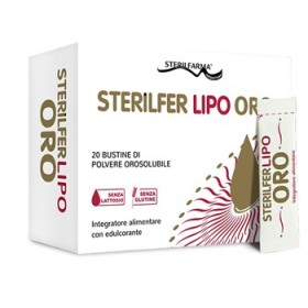 Sterilfarma Sterilfer Lipo Oro Integratore Ferro 20 Bustine